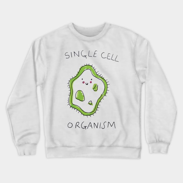 CUTE CELL Crewneck Sweatshirt by zoebrittle